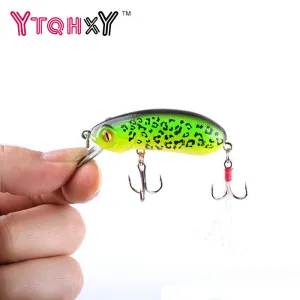 1Pcs 6cm 10g Fishing Lures Crank bait Swimming Crank Baits Artificial Swim bait Wobblers Fish Tackle YE-244