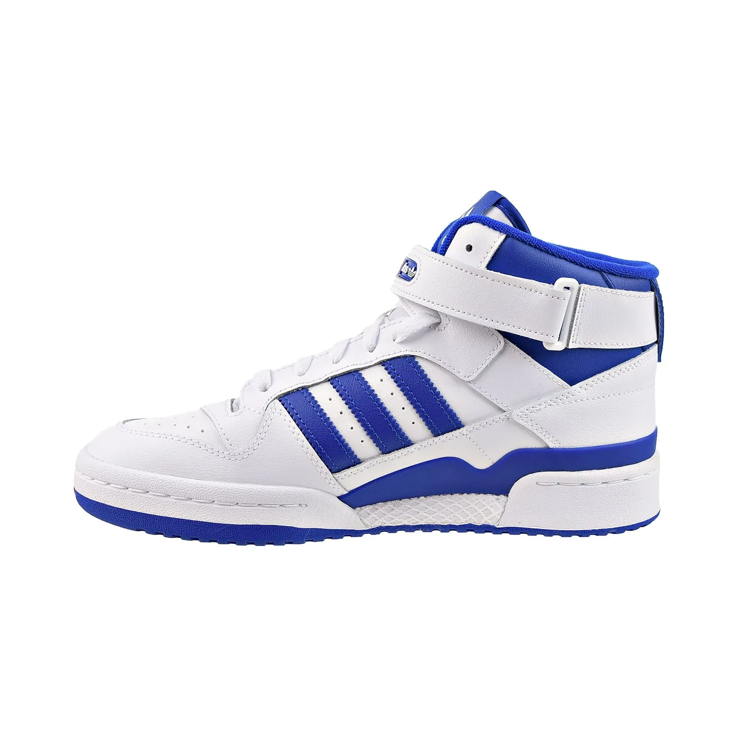 Adidas Forum Mid Men's Shoes Cloud White-Royal Blue