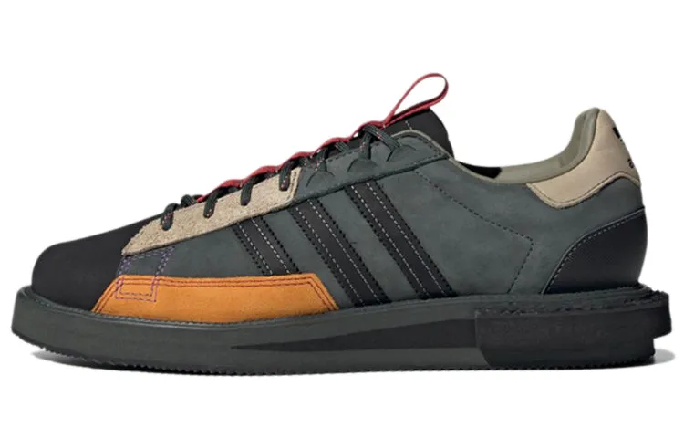 Adidas Originals Campus Skateboarding Unisex Sneakers, Black/Dark Gray