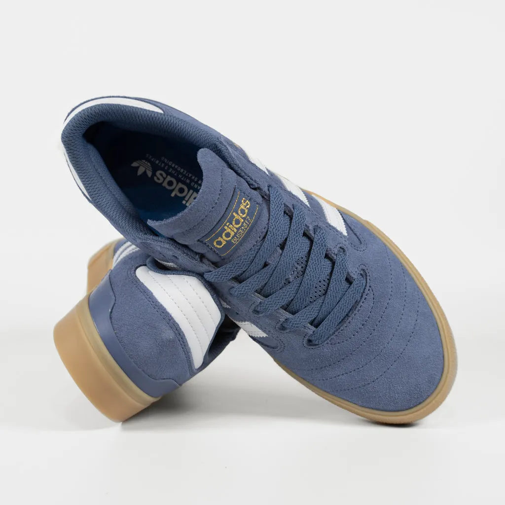 Adidas Skateboarding - Busenitz Vulc 2 Shoes - Crew Blue / Cloud White / Gum