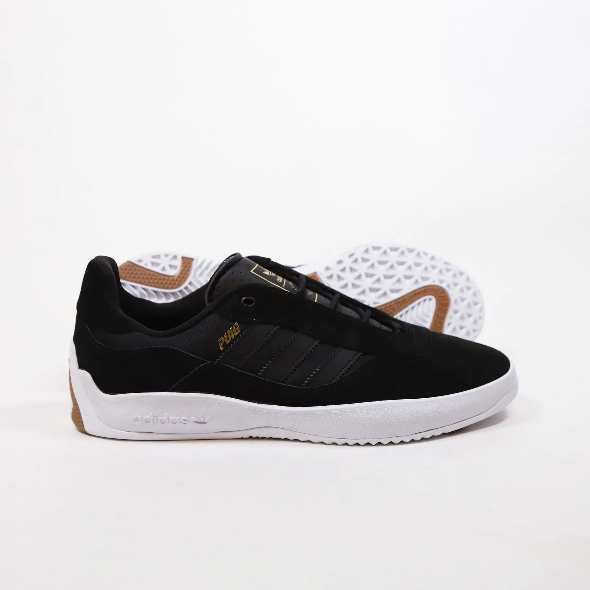 Adidas Skateboarding - Puig Shoes - Core Black / Core Black / Cloud White