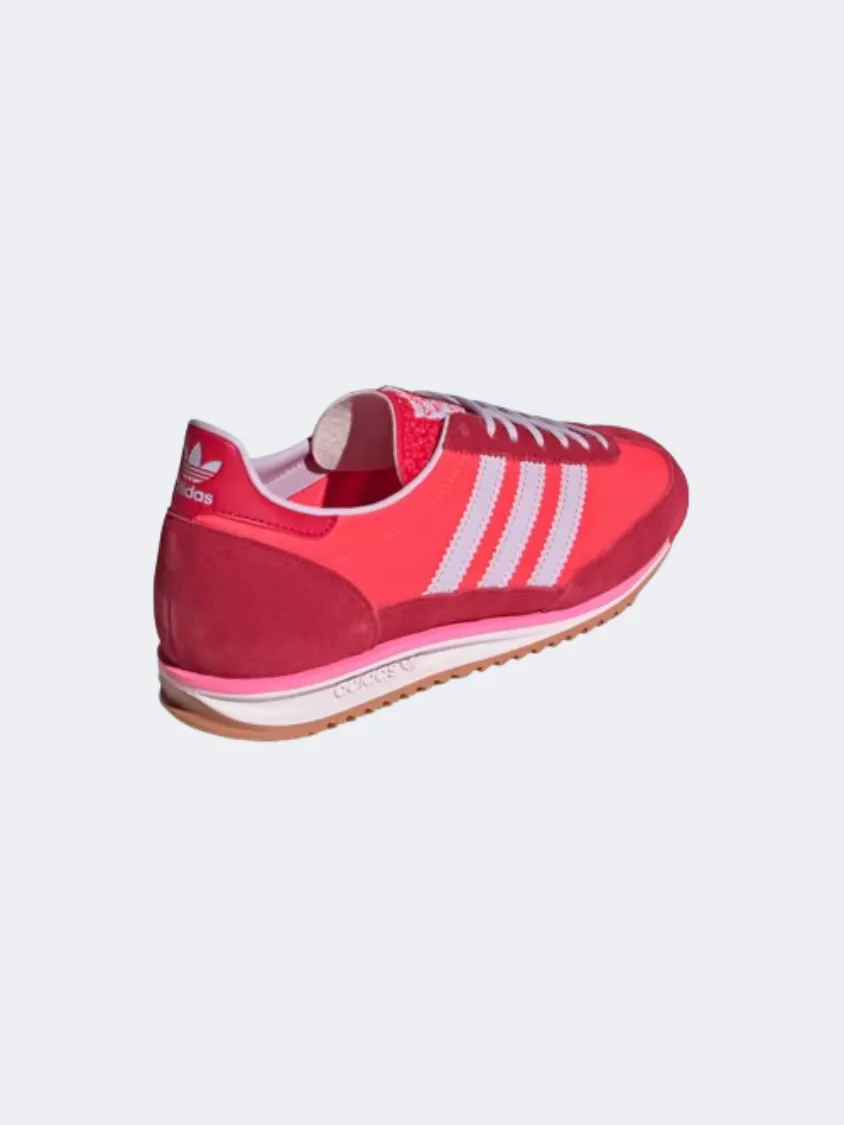 Adidas SL 72 OG Women Originals Shoes Red/Lavender/Scarlet