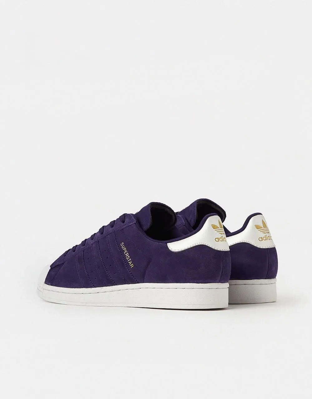 adidas Superstar ADV Skate Shoes - Collegiate Purple/Zero Metallic/Gold