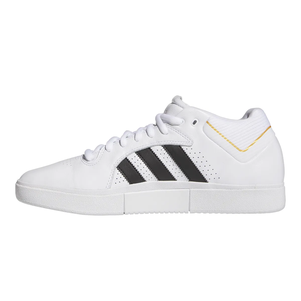 Adidas Tyshawn Shoes - White / Core Black