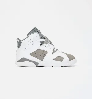 Air Jordan 6 Retro Cool Grey Preschool Lifestyle Shoe - White/Grey