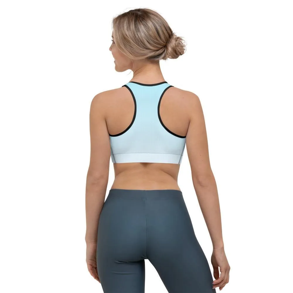 Arctic Ice Ombre Sports Bra