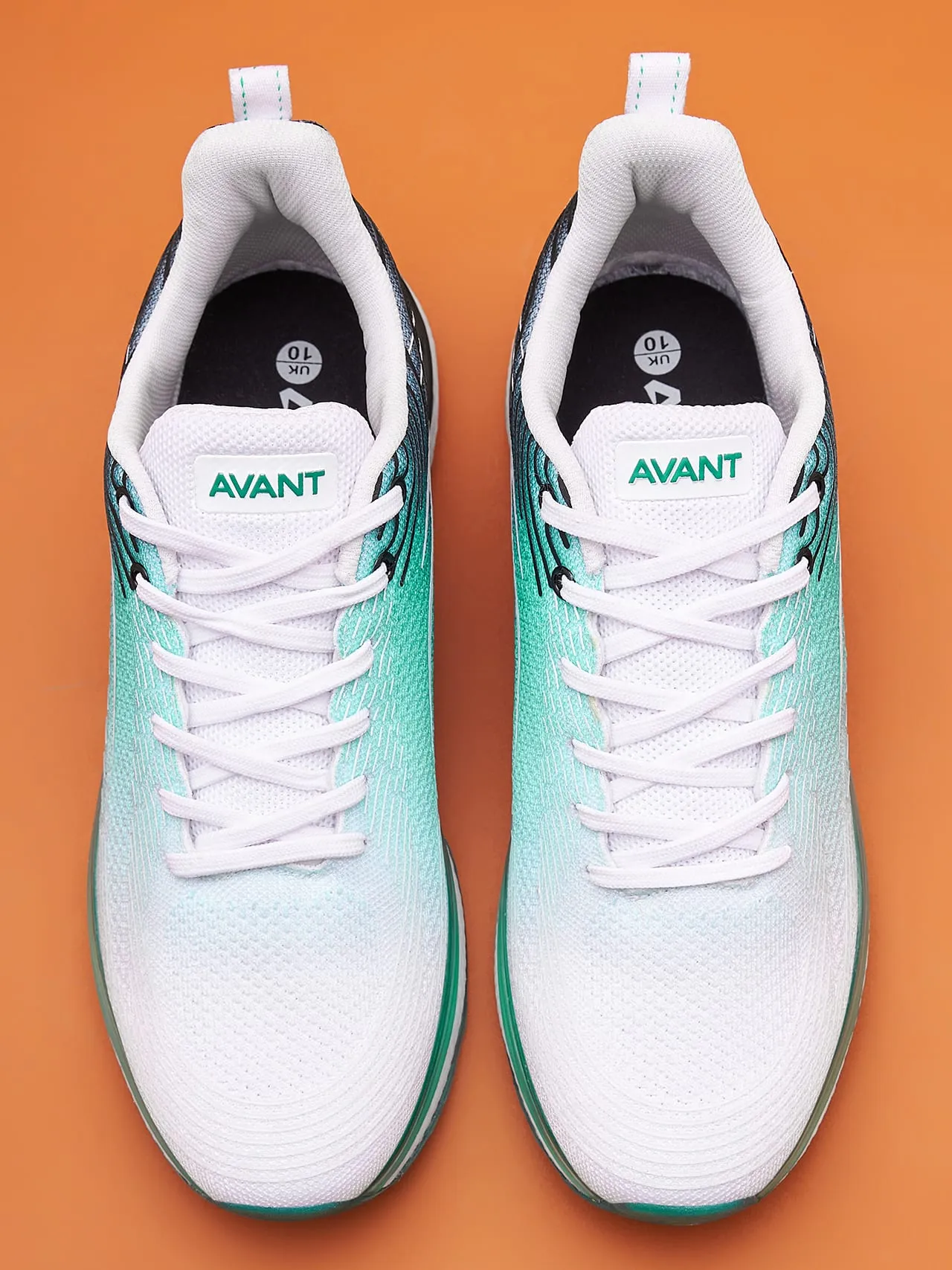 Avant Men's BounceMax Walking shoes-White/Grey/Green