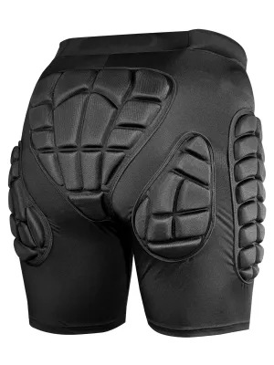 AVIVOR 3D Protective Shorts for Snowboarding and Skiing - Unisex Hip Protection Pads