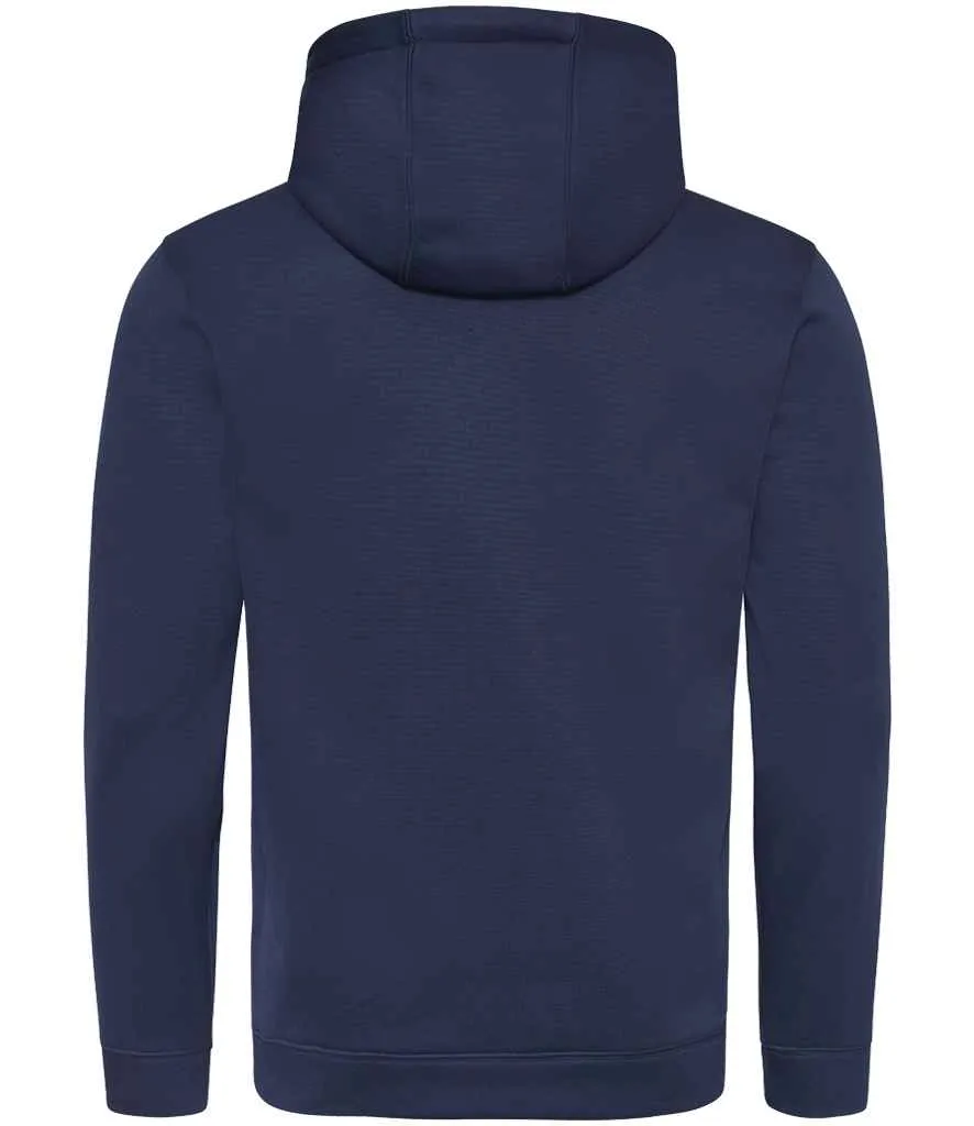 AWDis Sports Polyester Hoodie | Oxford Navy