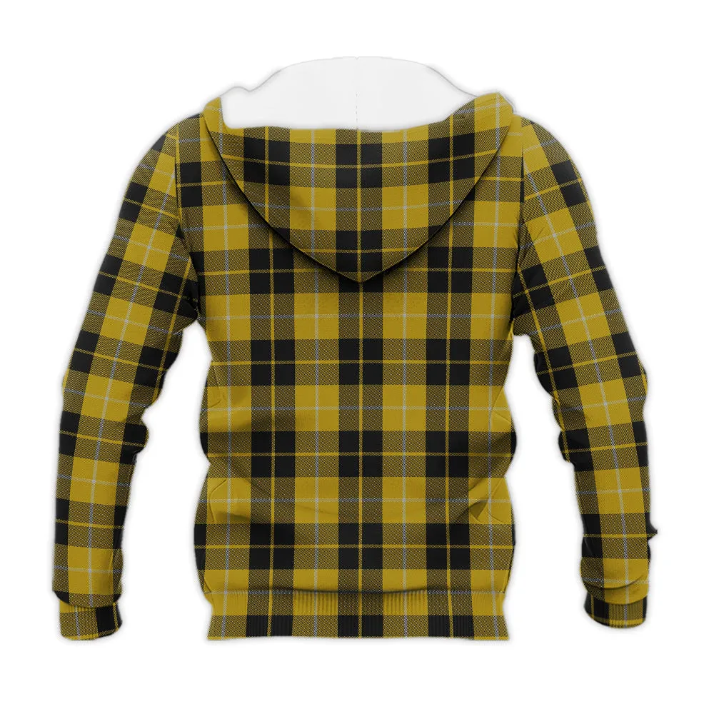 Barclay Dress Tartan Knitted Hoodie with Family Crest