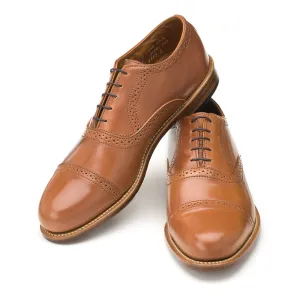 Bartlett Oxford - Caramel Shell Cordovan