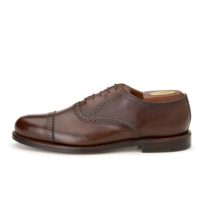 Bartlett Oxford - Dark Brown Calf