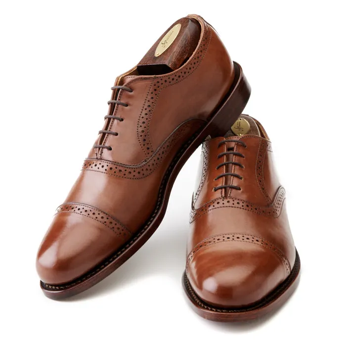 Bartlett Oxford - Tan Calf