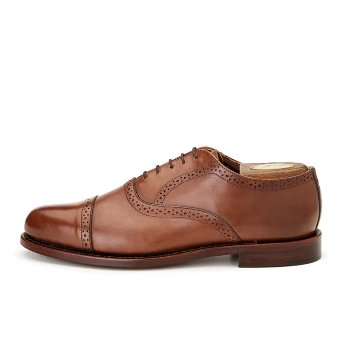 Bartlett Oxford - Tan Calf