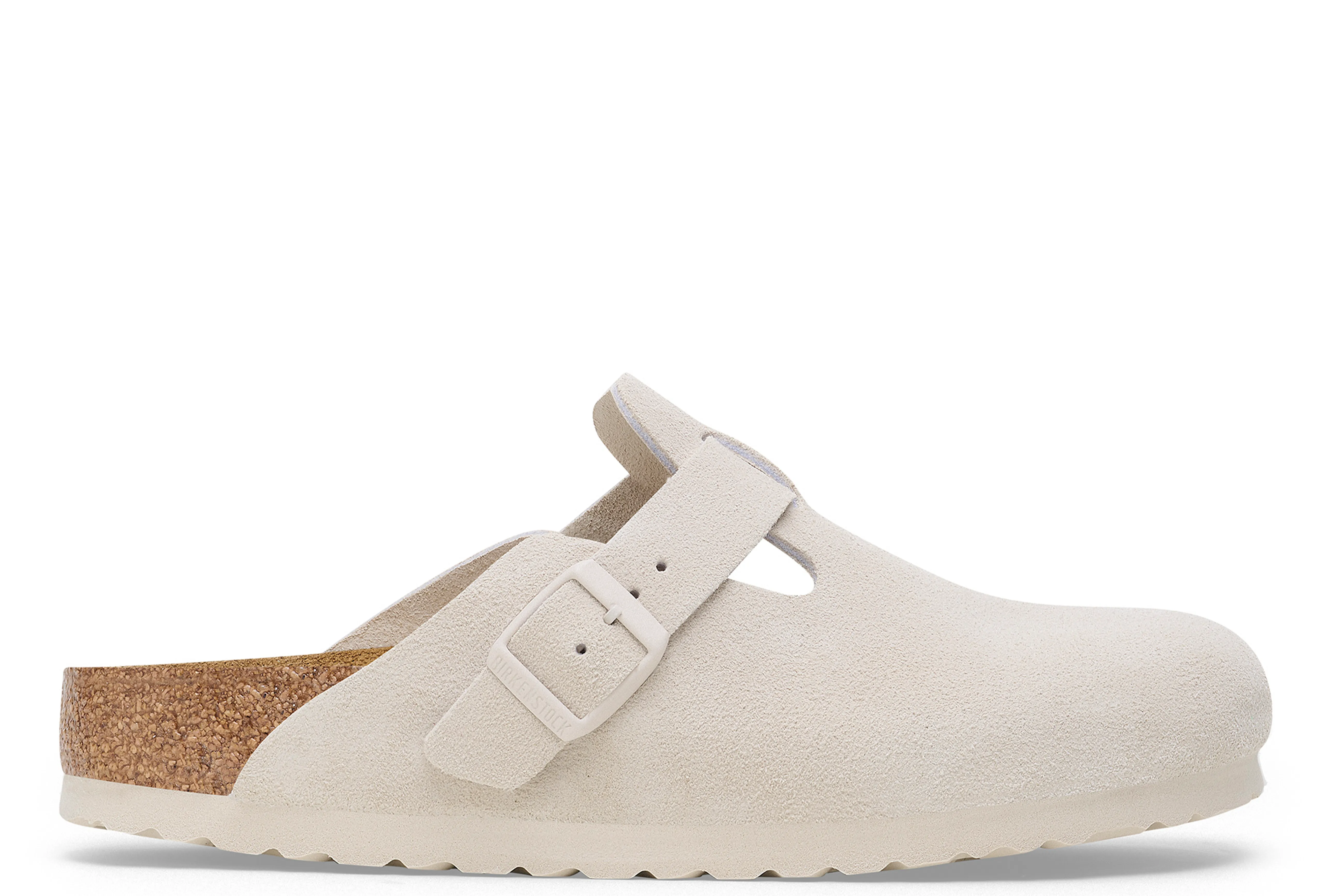 BIRKENSTOCK - BOSTON - REGULAR - SUEDE NUBUCK LEATHER - SOFT FOOTBED