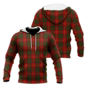 Burns Tartan Knitted Hoodie