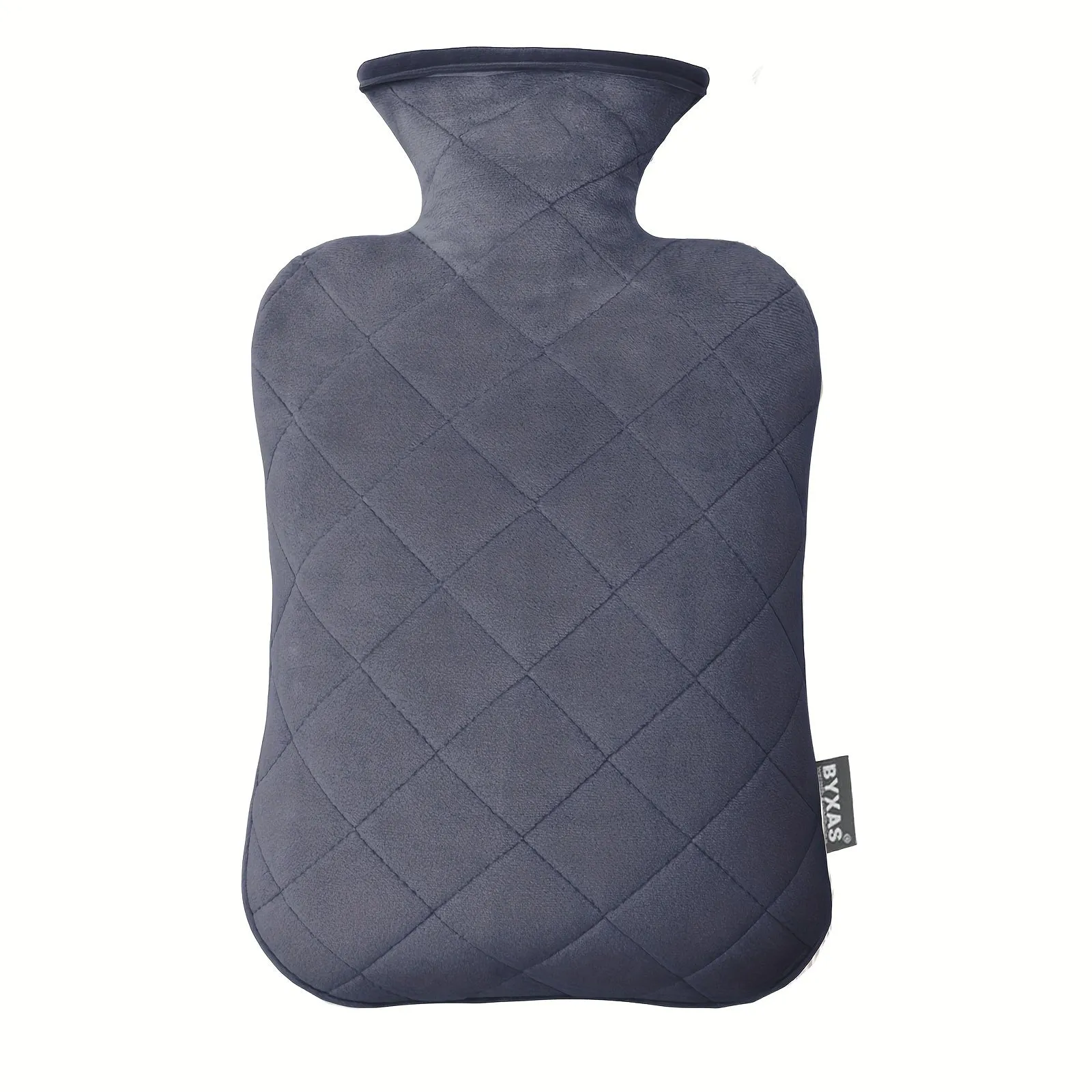 BYXAS Hot Water Bottle With Soft Cover, 2L Hot Water Bag For Menstrual Cramps, Neck And Shoulder Pain Relief, Hot And Cold Therapies, Hand Feet Warmer.