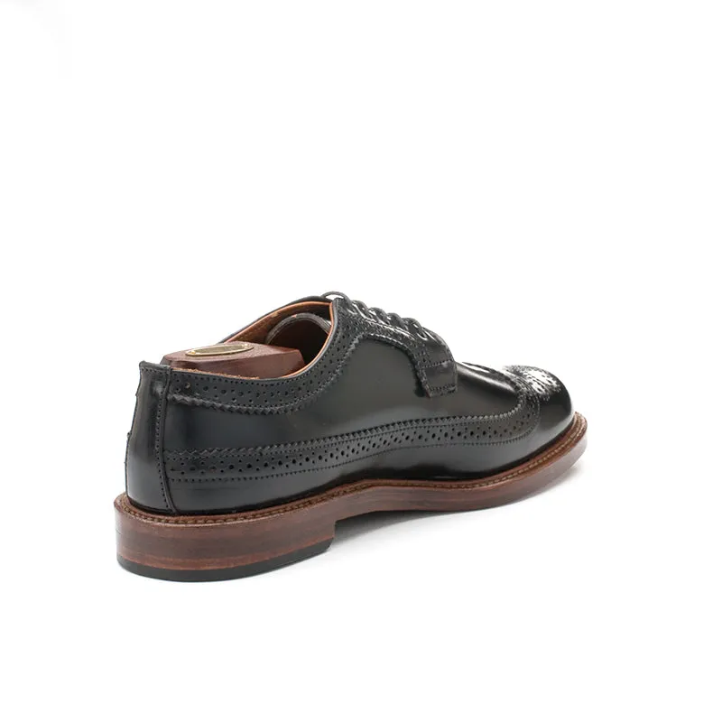 Chandler Longwing - Black Shell Cordovan