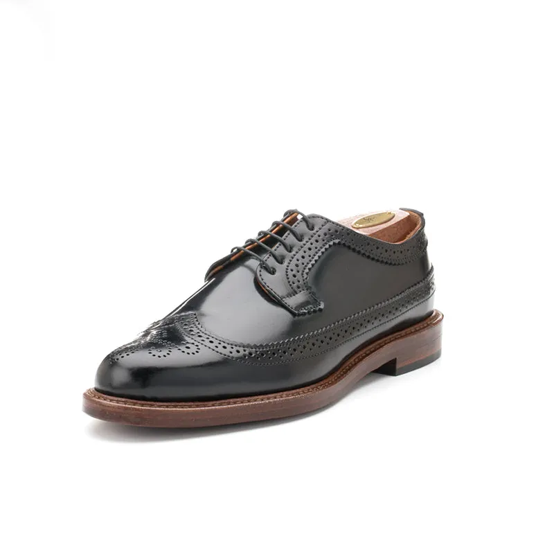 Chandler Longwing - Black Shell Cordovan