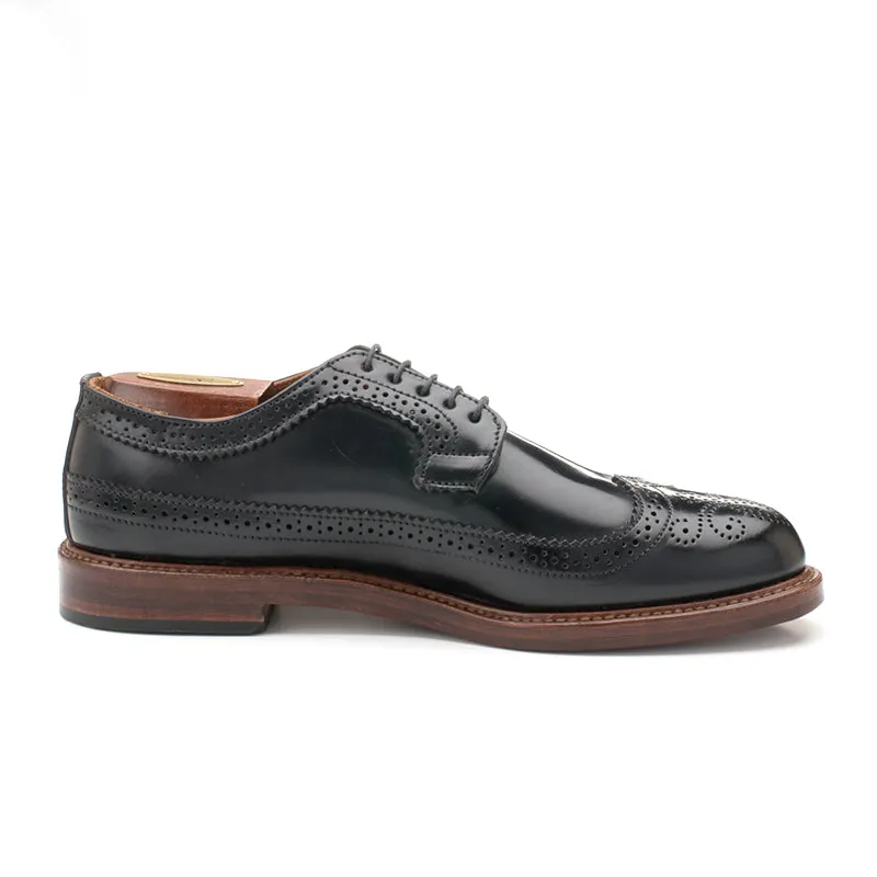 Chandler Longwing - Black Shell Cordovan