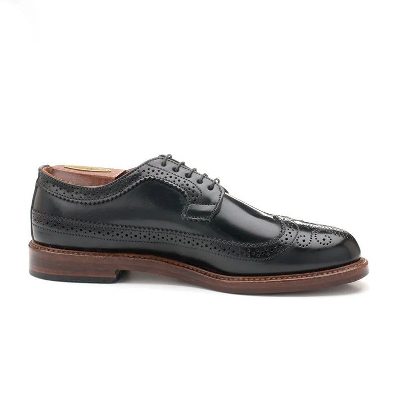 Chandler Longwing - Black Shell Cordovan