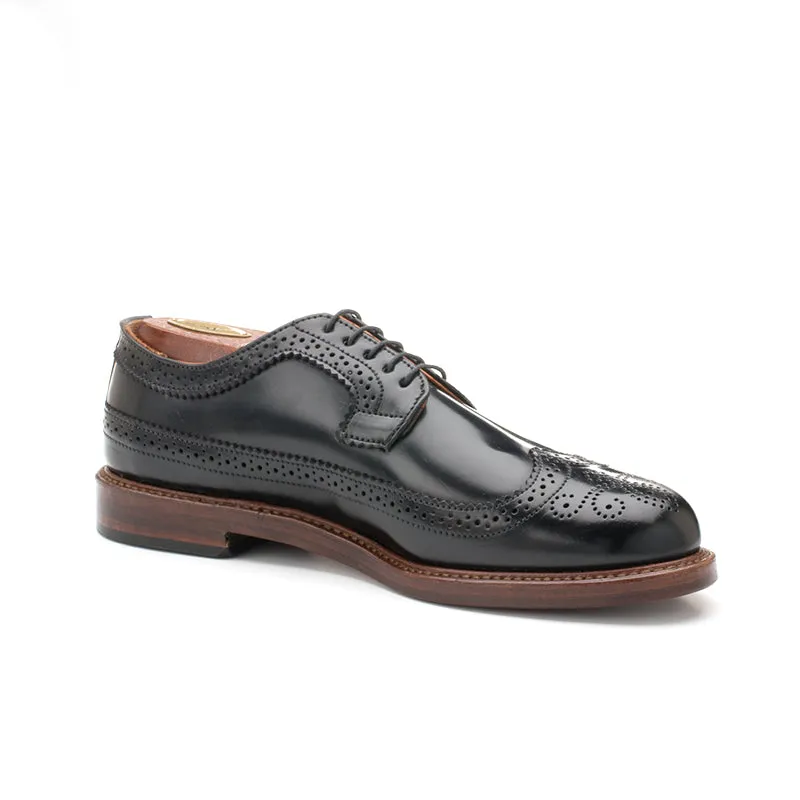 Chandler Longwing - Black Shell Cordovan