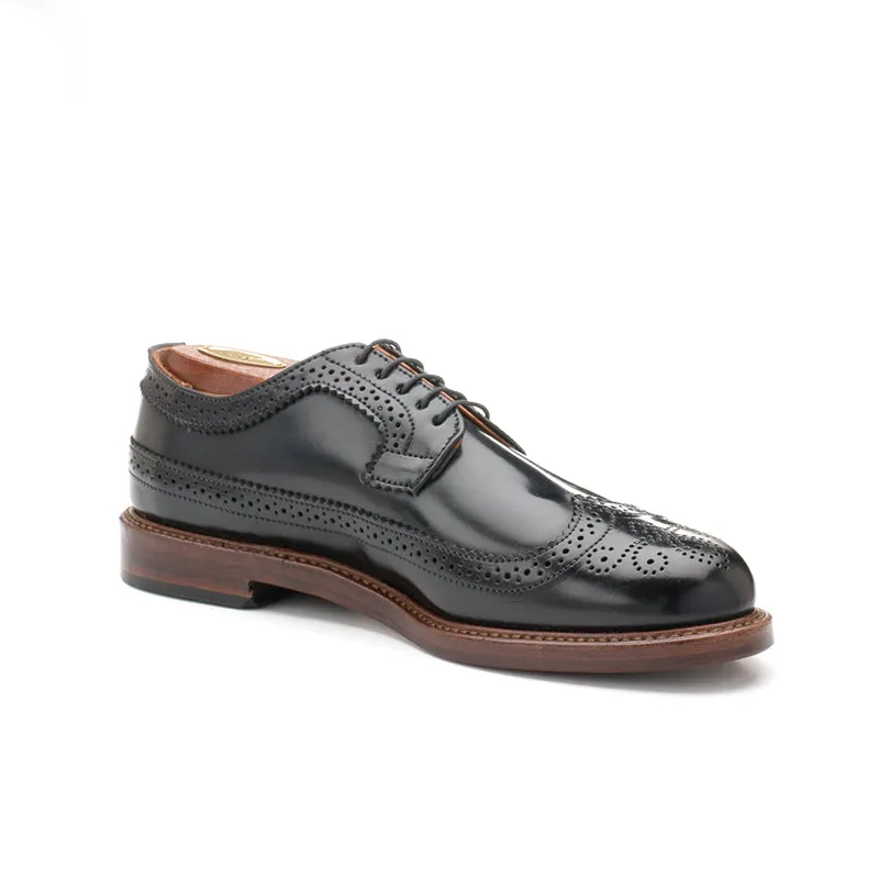 Chandler Longwing - Black Shell Cordovan