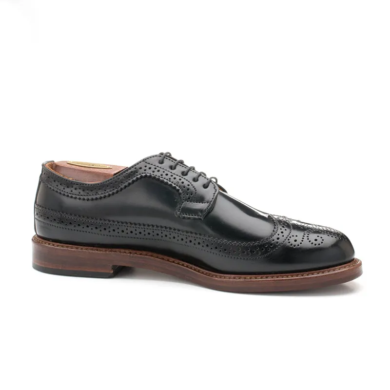 Chandler Longwing - Black Shell Cordovan