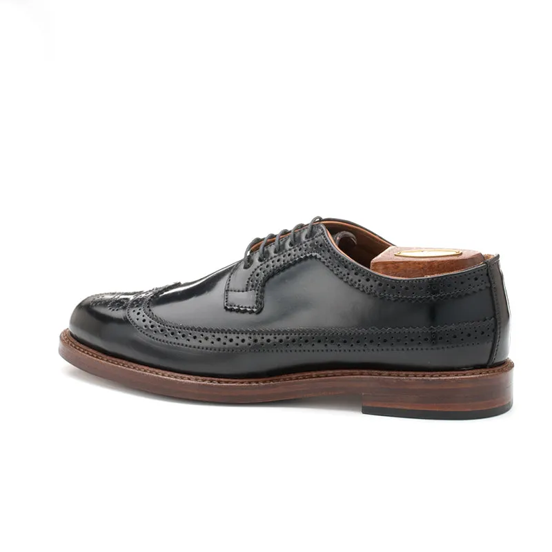 Chandler Longwing - Black Shell Cordovan