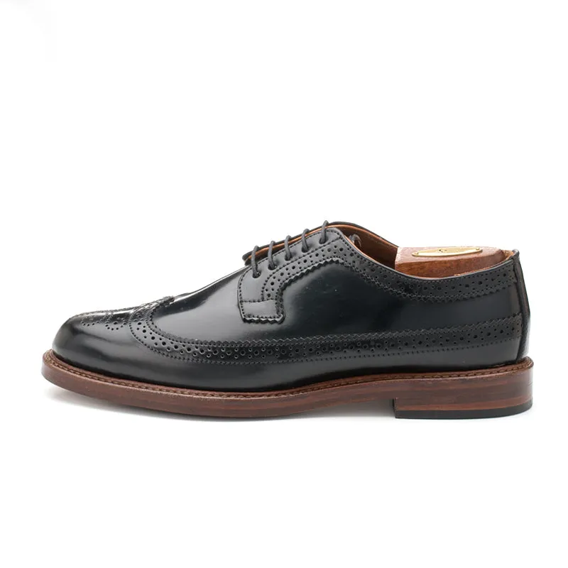 Chandler Longwing - Black Shell Cordovan