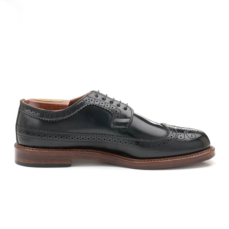 Chandler Longwing - Black Shell Cordovan