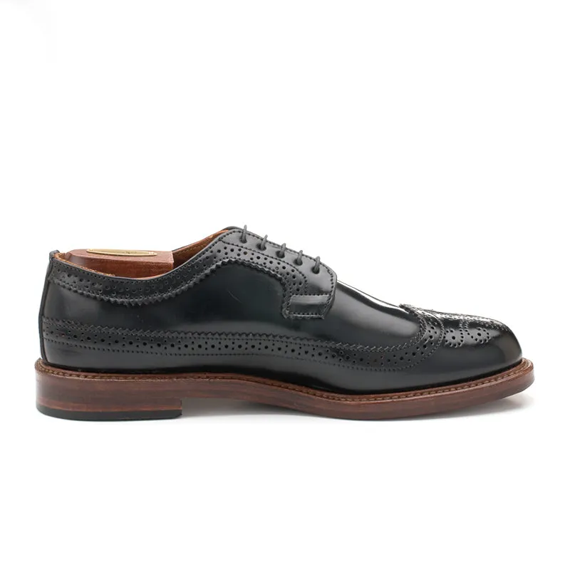 Chandler Longwing - Black Shell Cordovan