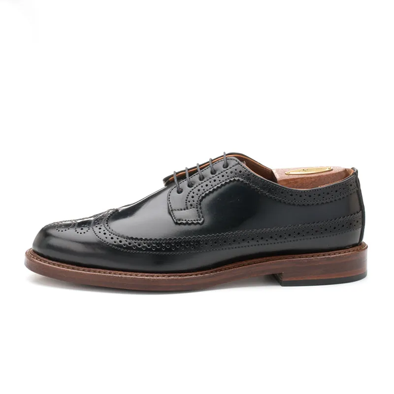 Chandler Longwing - Black Shell Cordovan