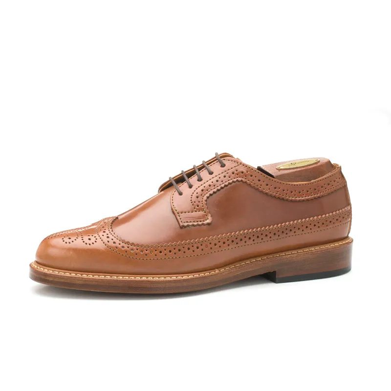 Chandler Longwing - Caramel Shell Cordovan