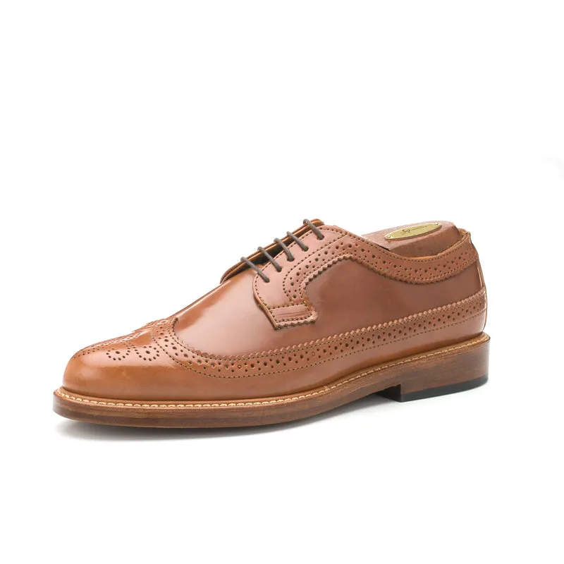 Chandler Longwing - Caramel Shell Cordovan