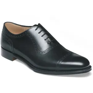 CHEANEY Shoes - Fenchurch Leather Sole Oxford Shoes - Black Calf