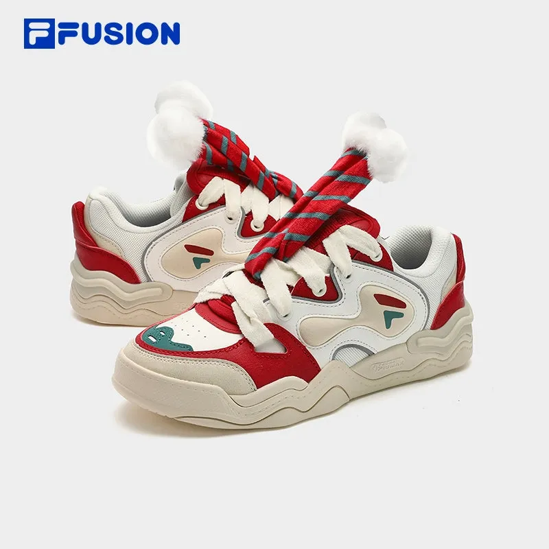 [Christmas Edition] FILA FUSION KICK DX XMAS SKATEBOARDING Women's Skate Shoes in Sand