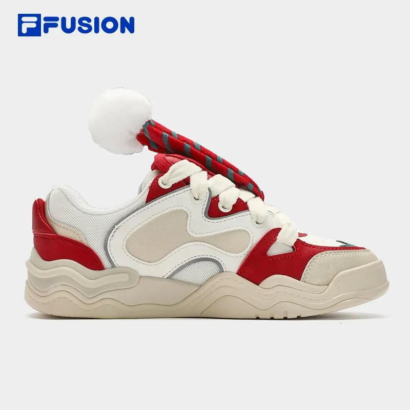 [Christmas Edition] FILA FUSION KICK DX XMAS SKATEBOARDING Women's Skate Shoes in Sand