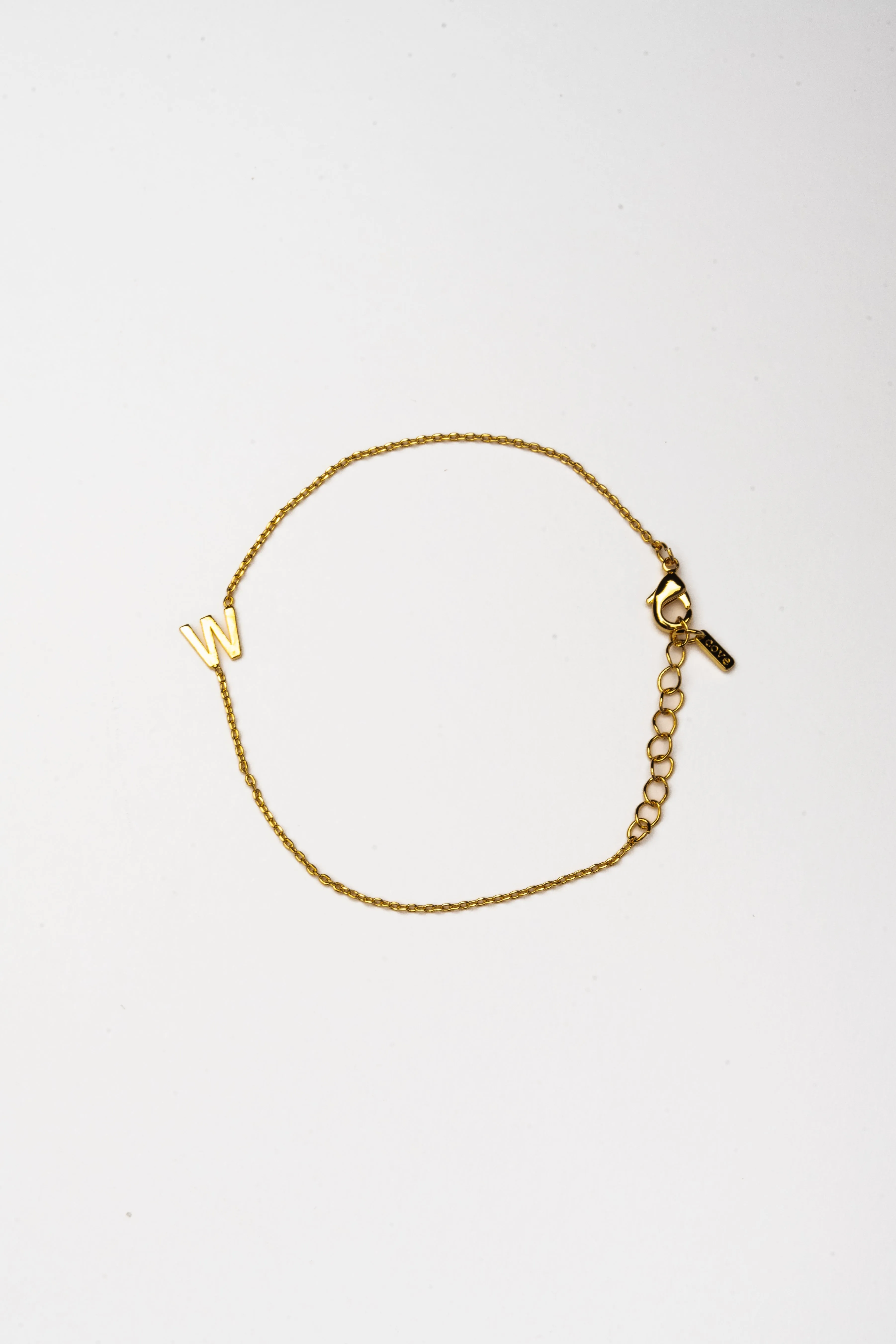 Cove Initial Bracelet