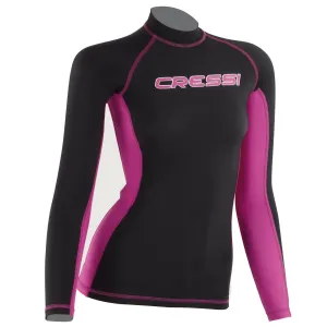 Cressi Ladies Lycra Skin Long Sleeve Rash Guard