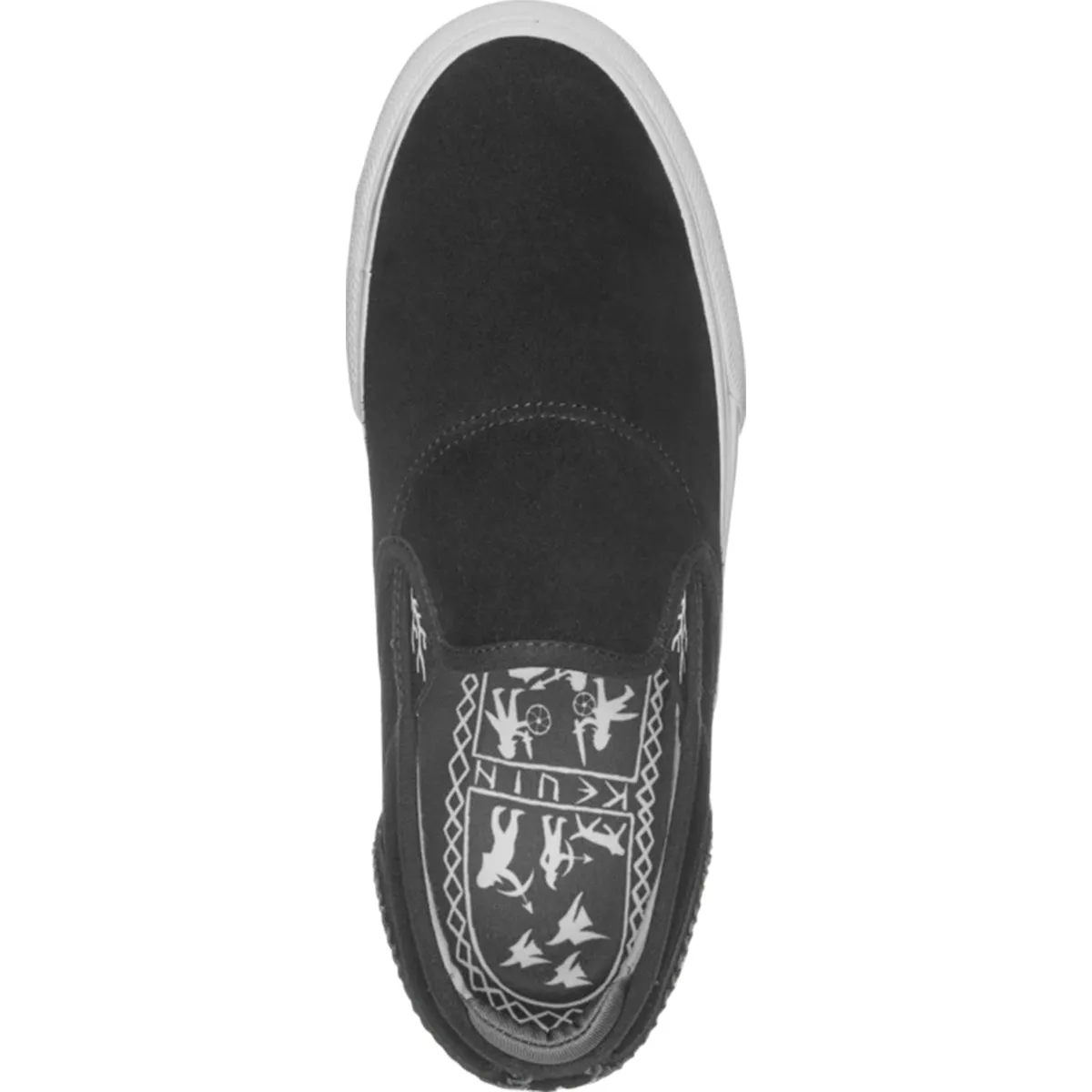 Emerica - Wino G6 X Baekkel Slip On Shoes Black/White/White