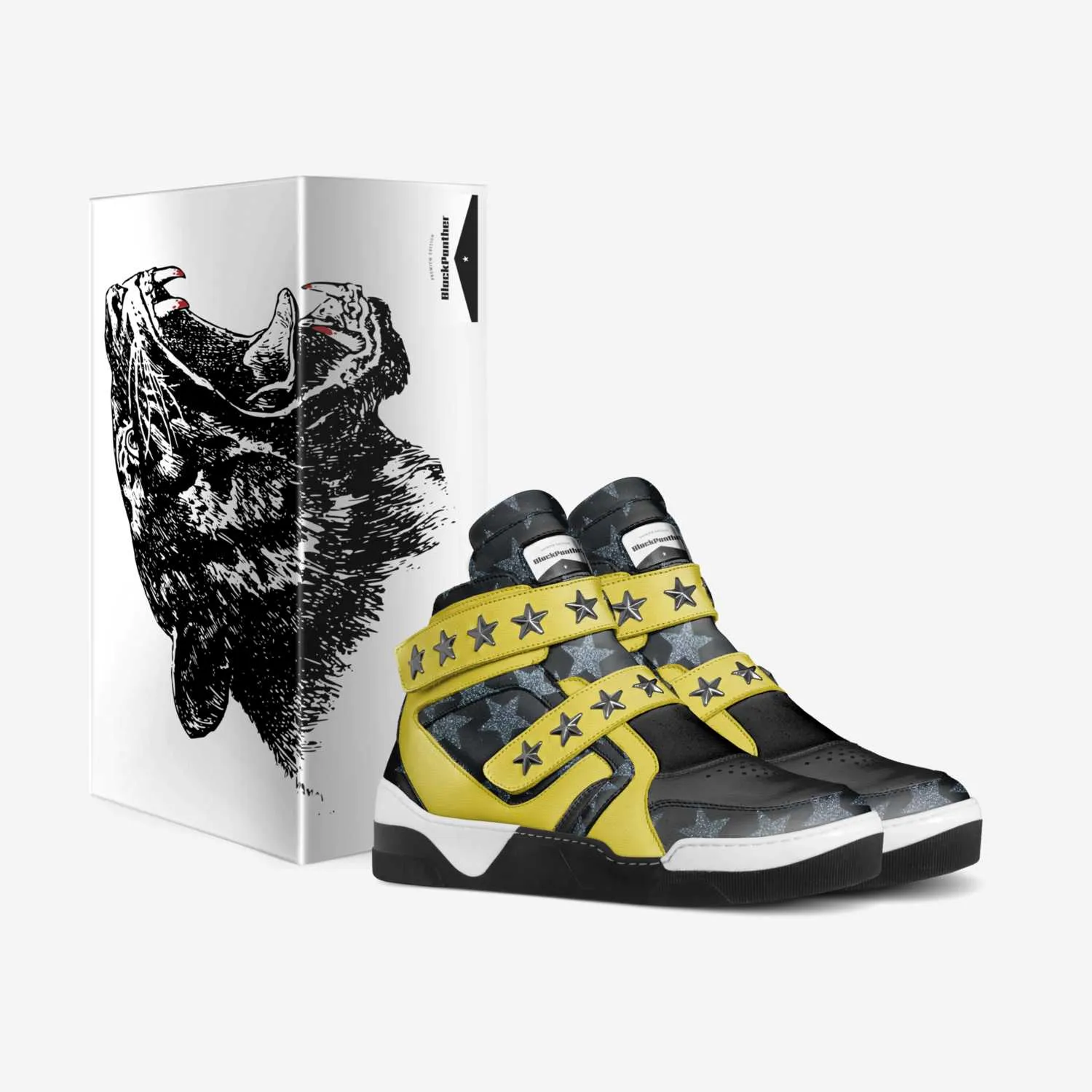 FASHION STARS HI TOP YELLOW