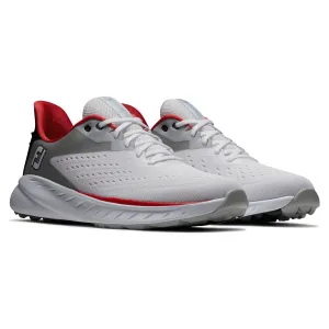 FootJoy Flex XP Golf Shoes 56277 White/Black/Red (Previous-Season Style)