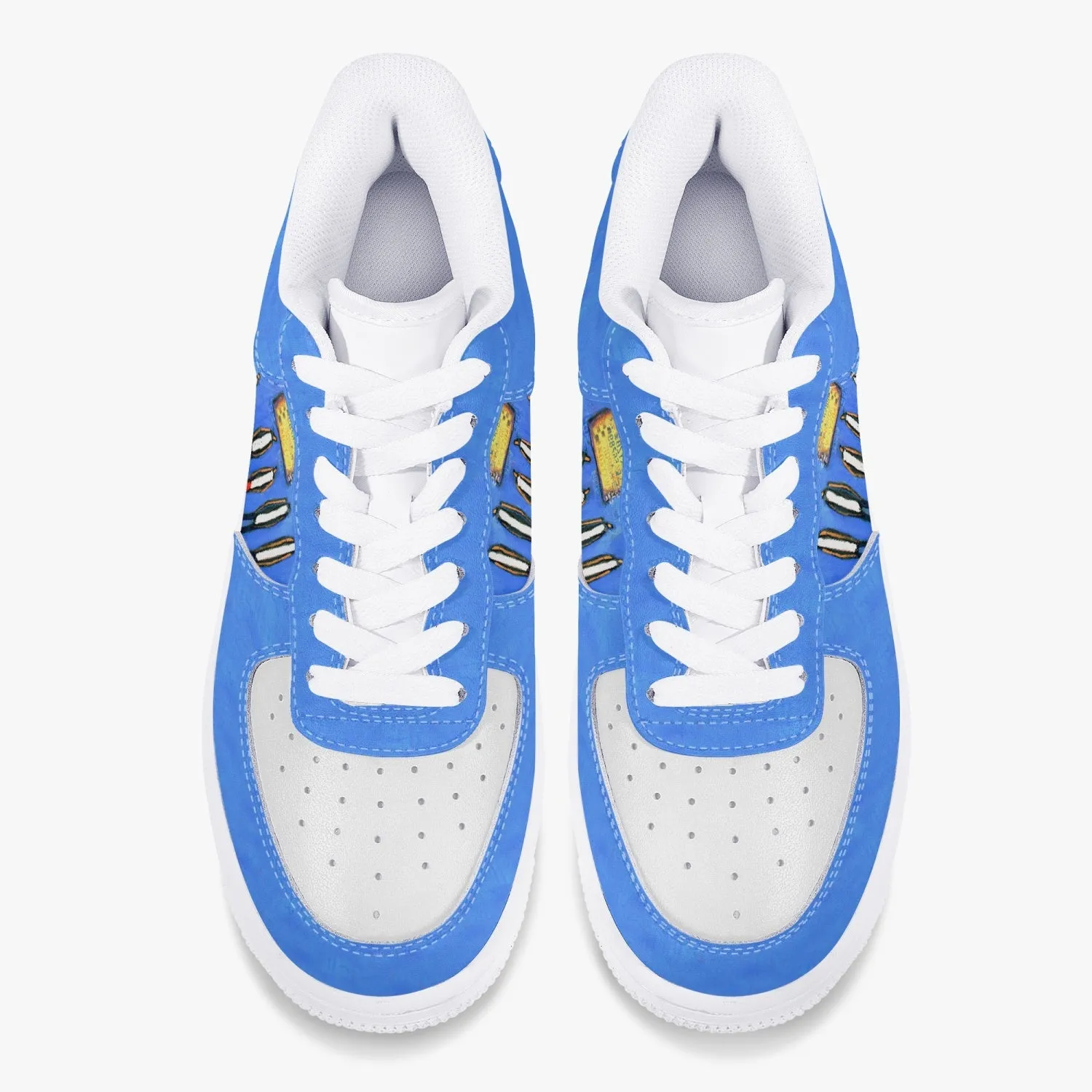 Forever friends Low-Top Leather Sports Sneakers