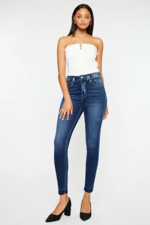 Full Size High Rise Ankle Skinny Jeans