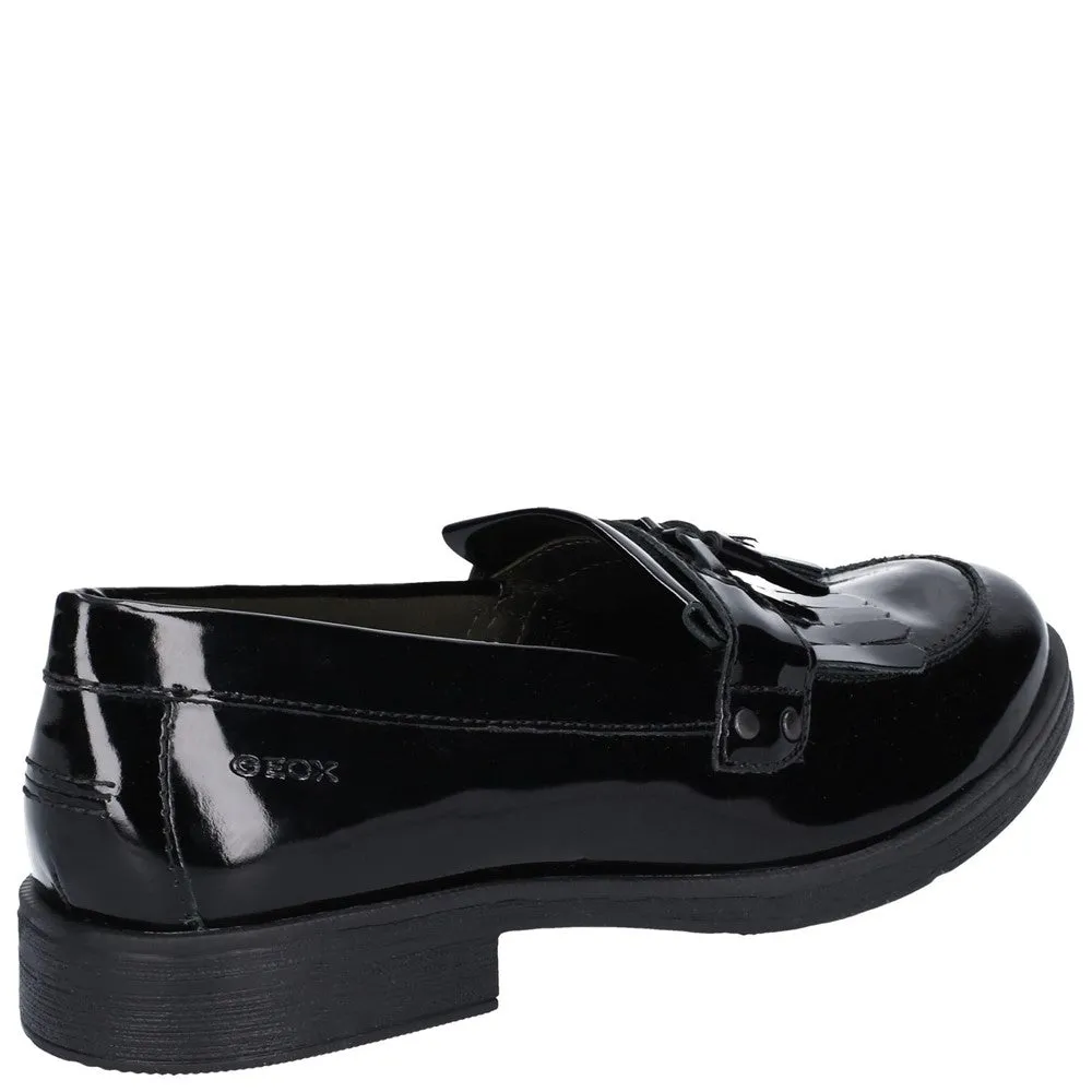 Geox J Agata A Slip On Junior School Shoes