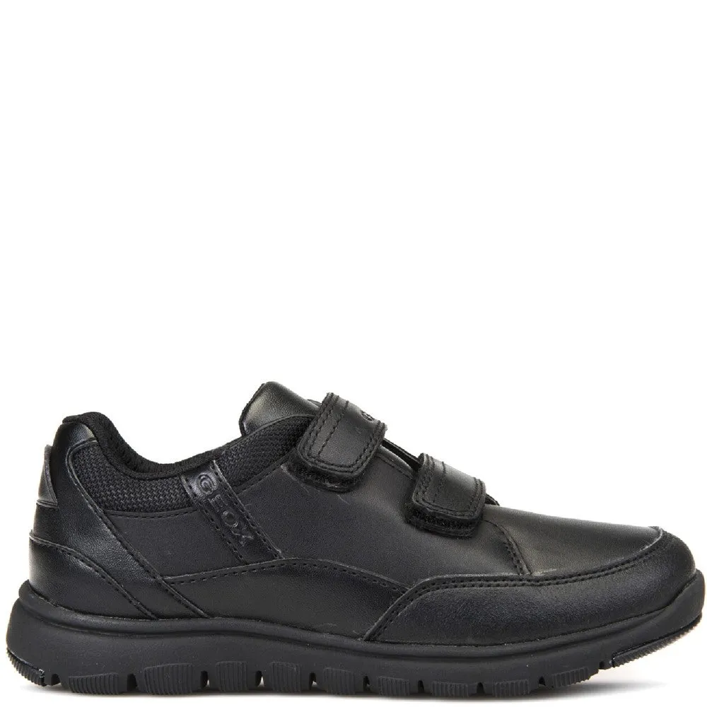 Geox J Xunday Boy B Touch Fastening Junior Trainers