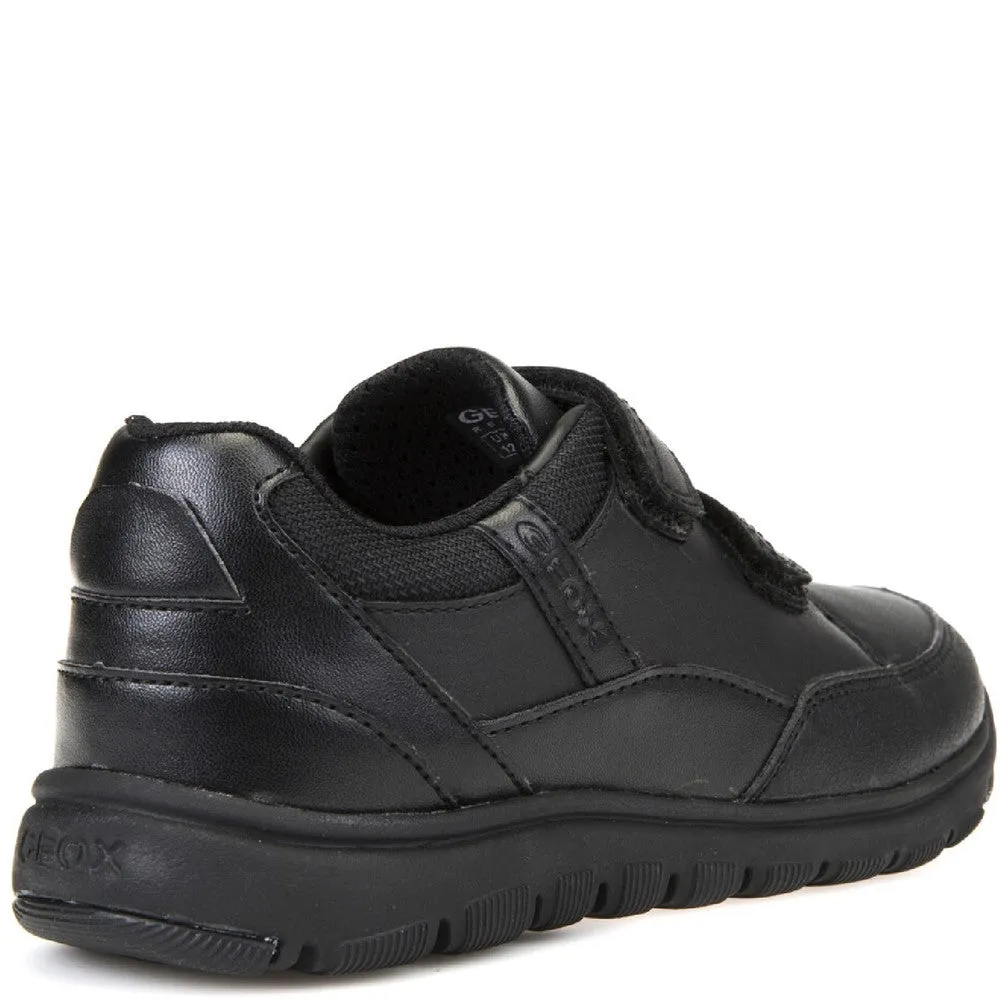 Geox J Xunday Boy B Touch Fastening Junior Trainers