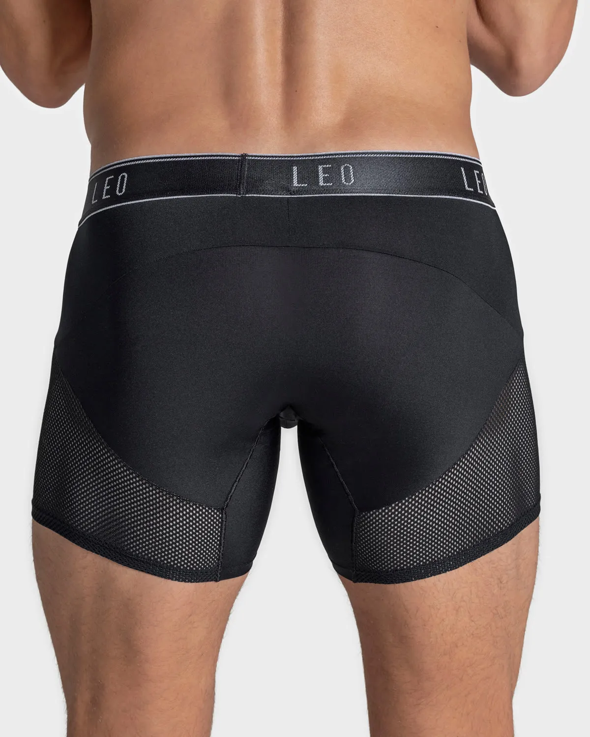 High-Tech Mesh Boxer Brief with Ergonomic Pouch