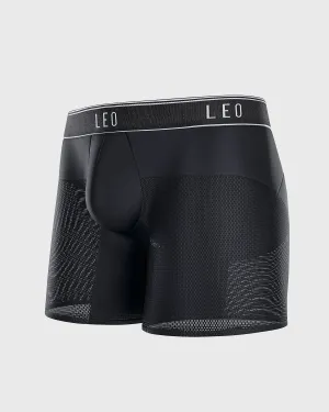 High-Tech Mesh Boxer Brief with Ergonomic Pouch